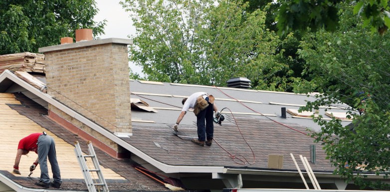 Roofing Job in a Residential NJ