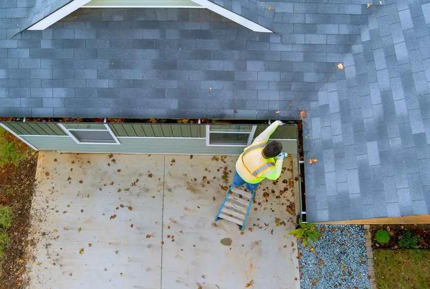 spring cleaning for roofs and gutters