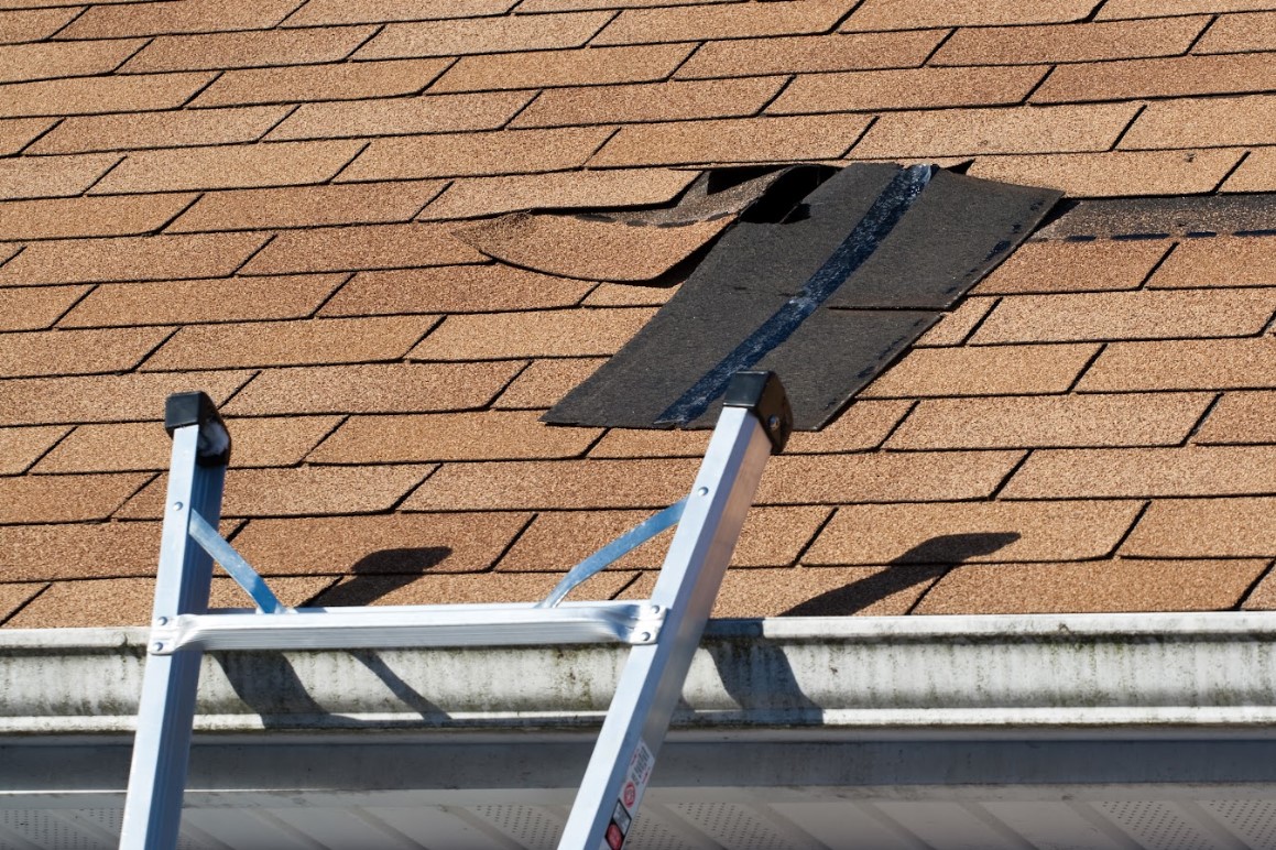 wind and storm damage affect roof lifespan in New Jersey