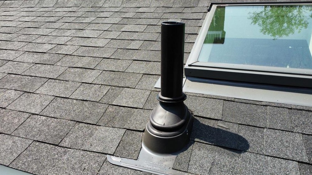 roofing materials during roof replacement