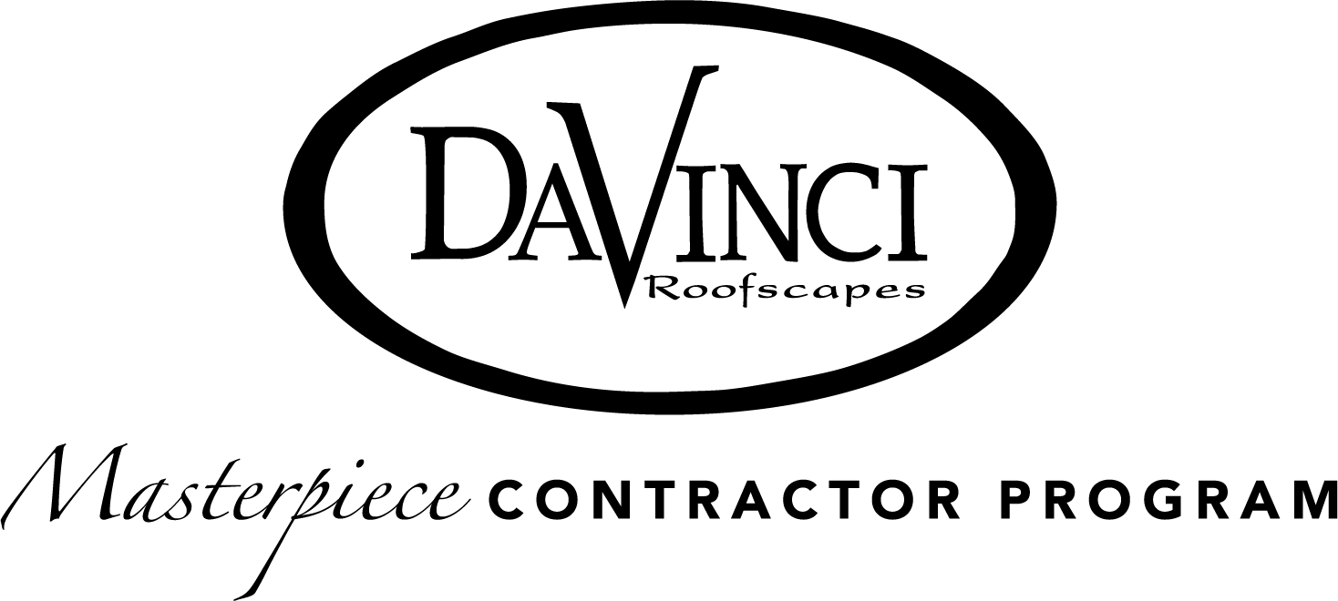 DaVinci Roofscapes Masterpiece Contractor Program logo