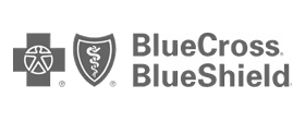 Blue Cross Blue Shield logo.