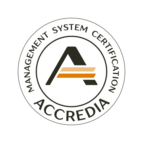 EXEN Certified Management Systems ISO 9001 and ISO 14001 logo.