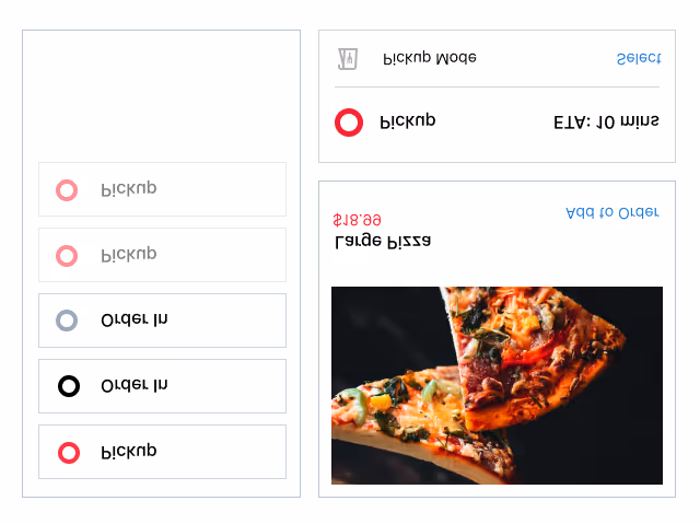Two slices of large pizza with vegetables and cheese on a dark background.