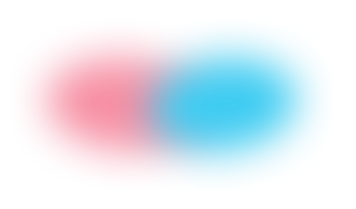 Soft gradient blending from red on the left to blue on the right with a smooth transition in the center.
