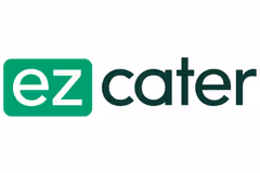 EZCater logo with green 'ez' in a rounded rectangle and black 'cater' text.