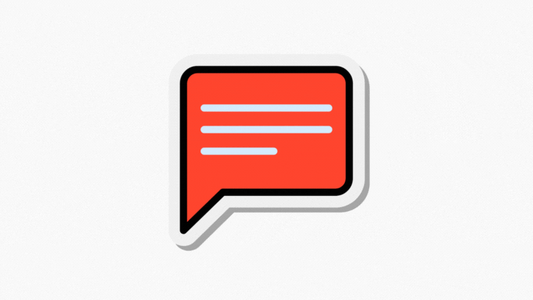 automation text animated icon