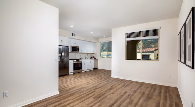 Kitchen and dining space