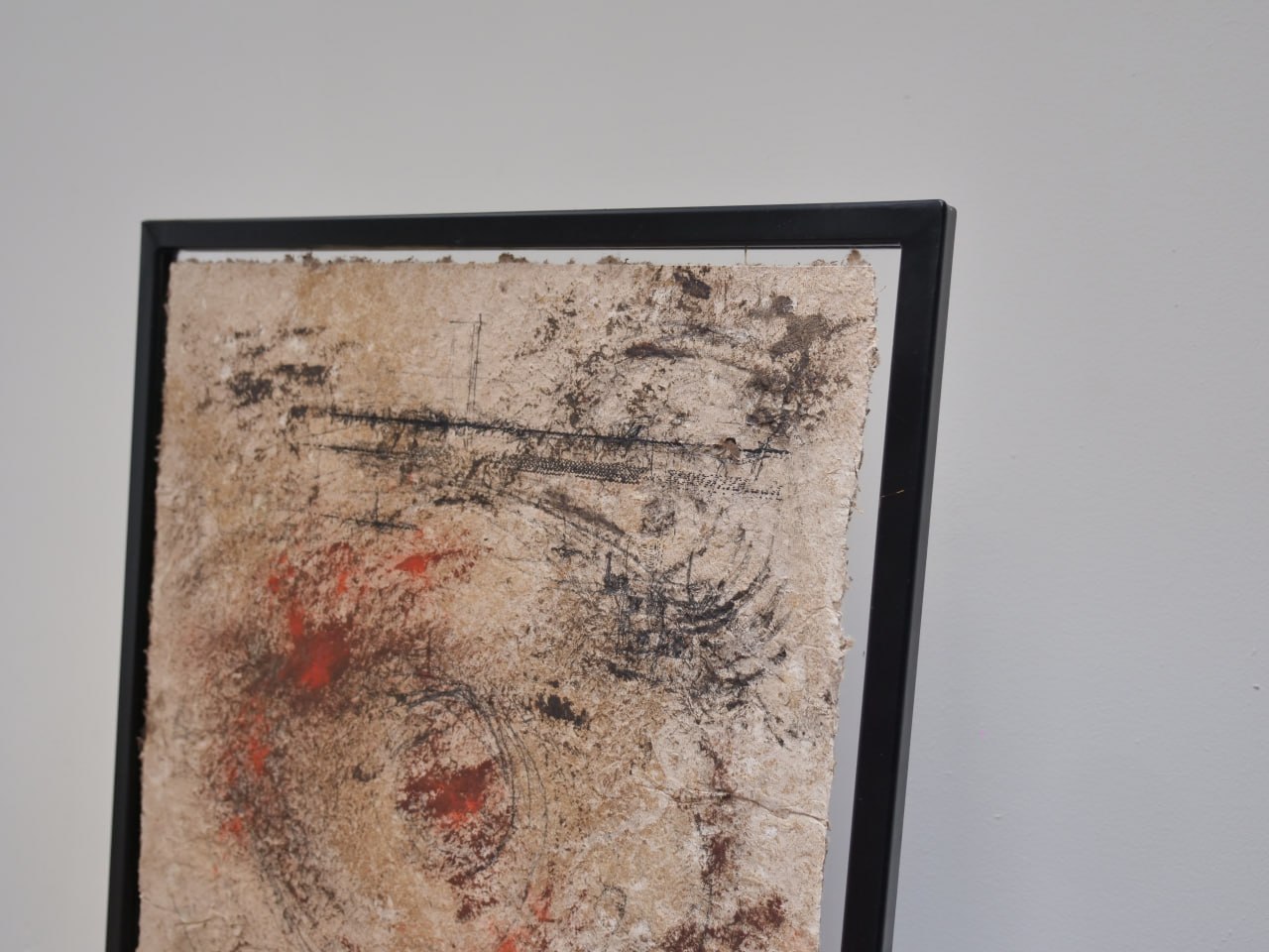 Latent Memory, framed on the wall