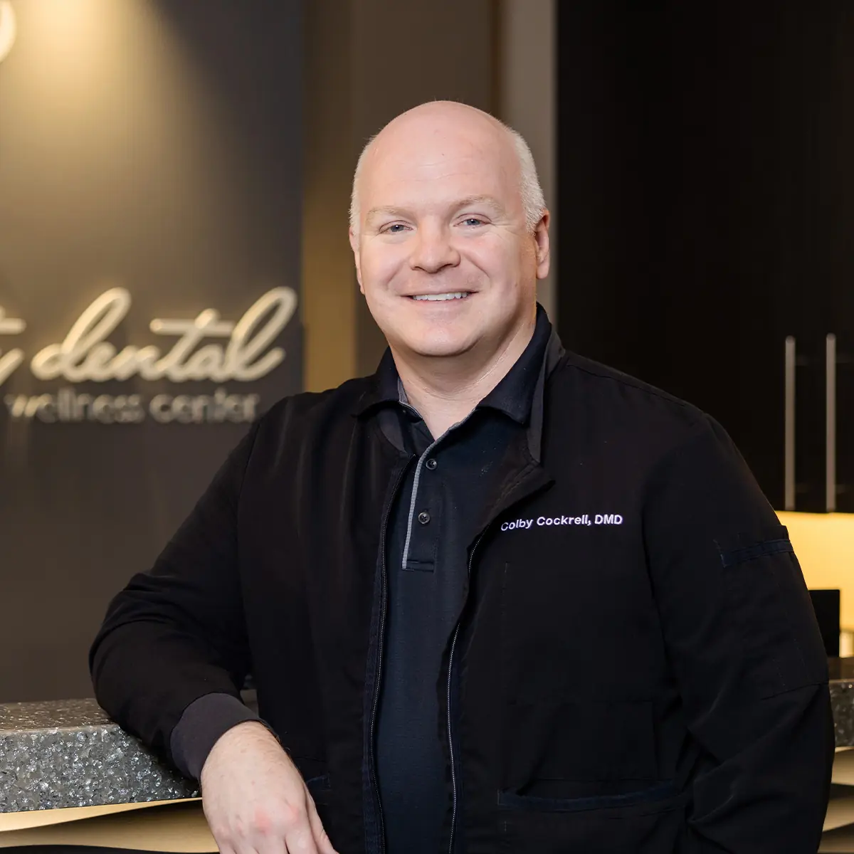 Headshot of Colby Cockrell, DMD who is a dentist at Tranquility Dental Wellness Tumwater