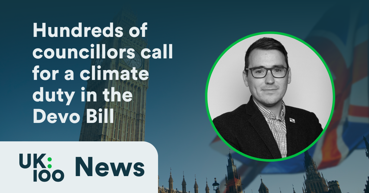 Councillors calling for climate duty in Devo Bill with UK Parliament backdrop