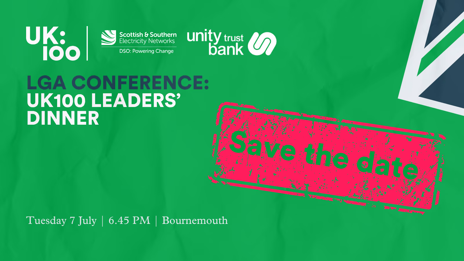 Leaders' Dinner at the LGA Conference