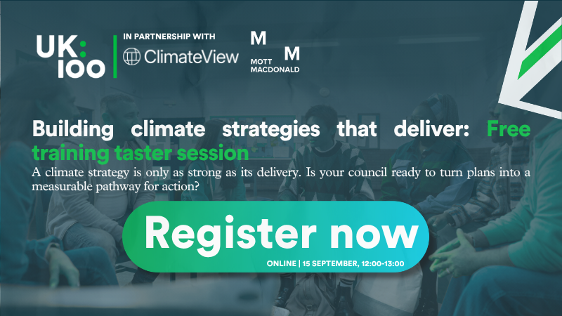 Building climate strategies that deliver: Free training taster session