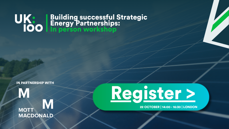 The energy to deliver: building successful Strategic Energy Partnerships