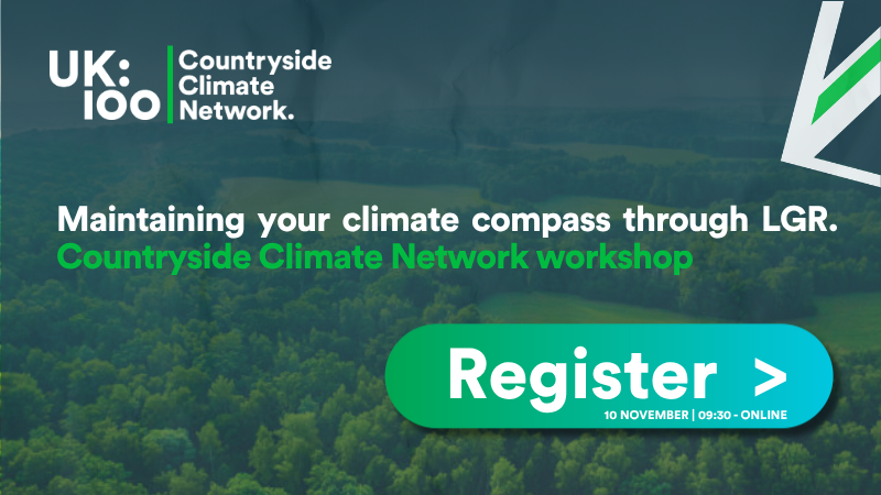 Maintaining your climate compass through local government reorganisation