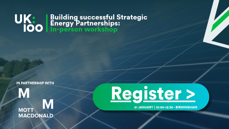 The energy to deliver: building successful Strategic Energy Partnerships