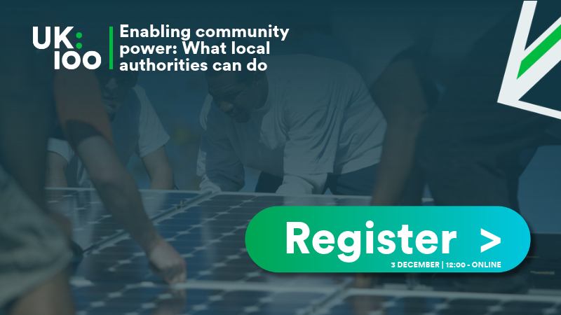 Lunchtime Learning | Enabling community power: What local authorities can do
