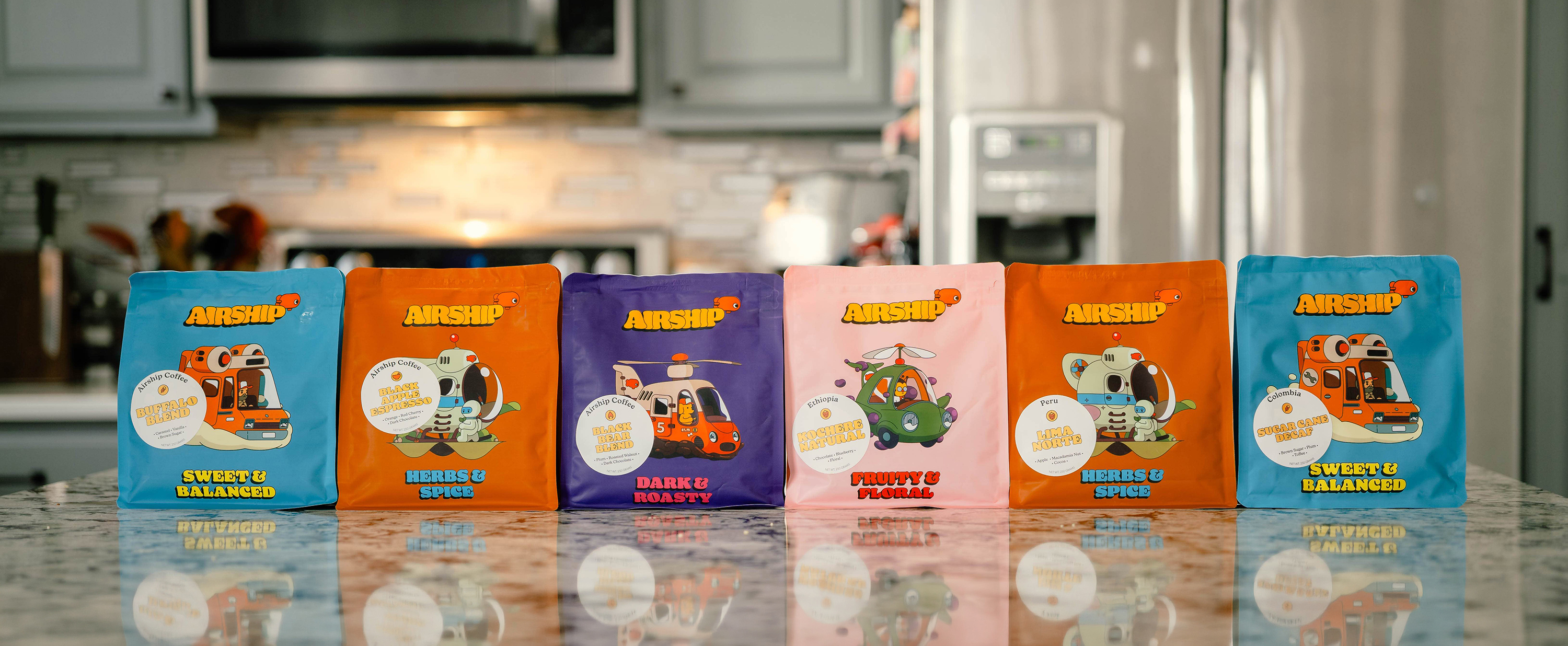 Airship Coffee case study preview image