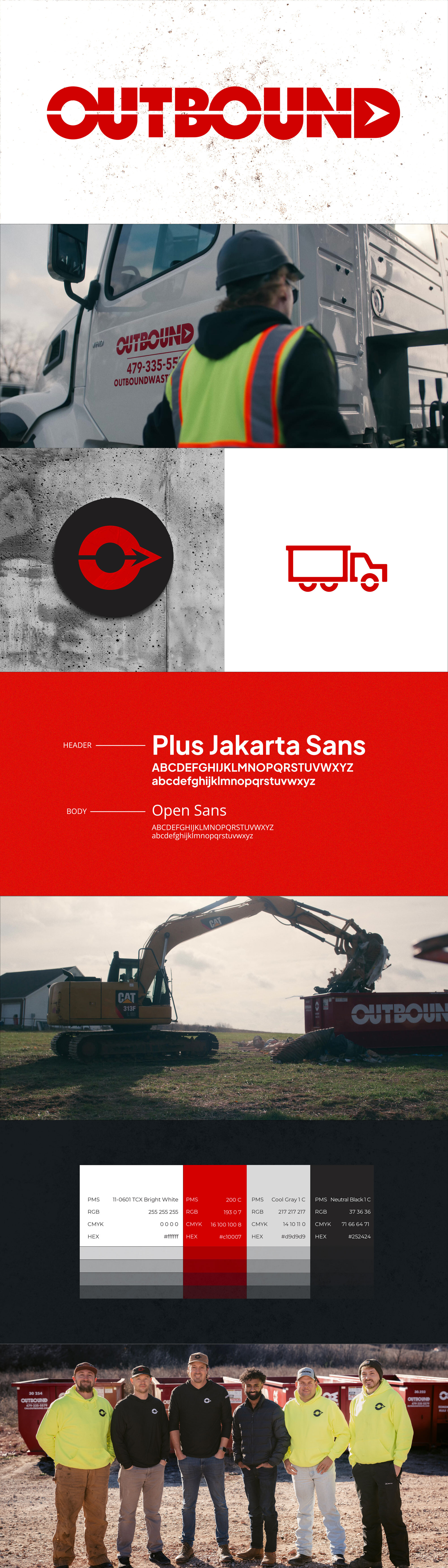 Outbound logo design