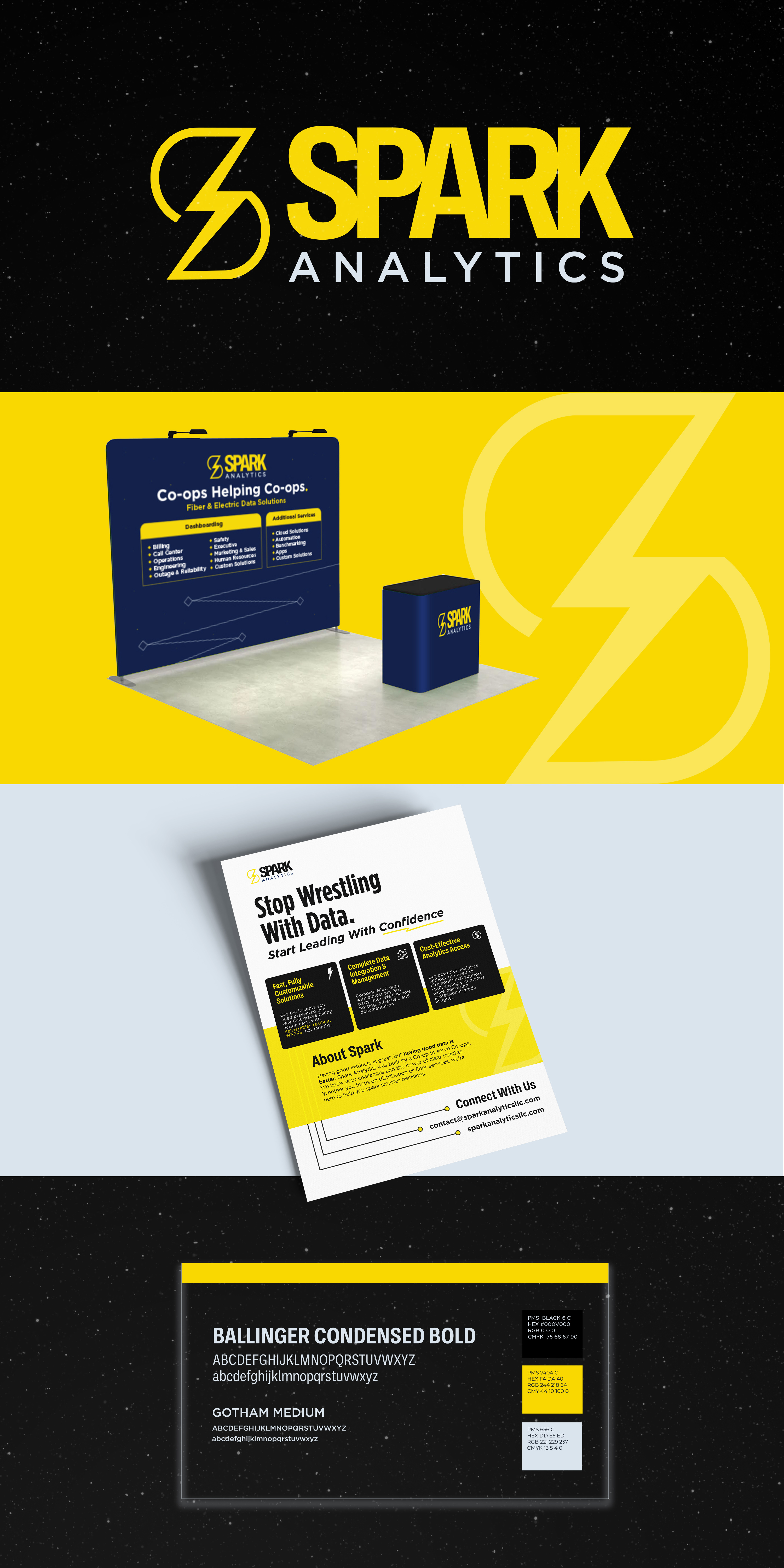 Spark Analytics logo design