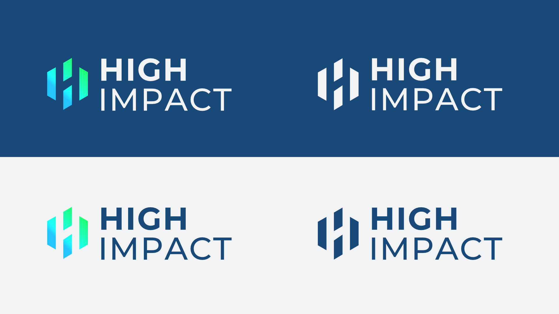 High Impact logo design