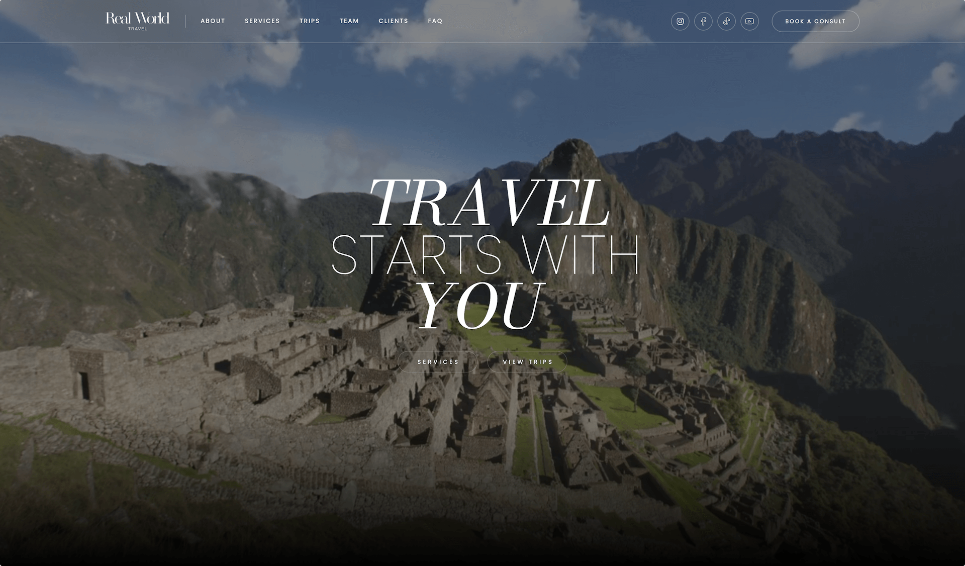 Real World Travel project cover image