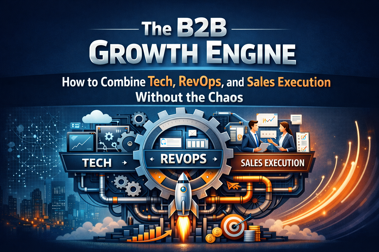 The B2B Growth Engine: How to Combine Tech, RevOps, and Sales Execution Without the Chaos