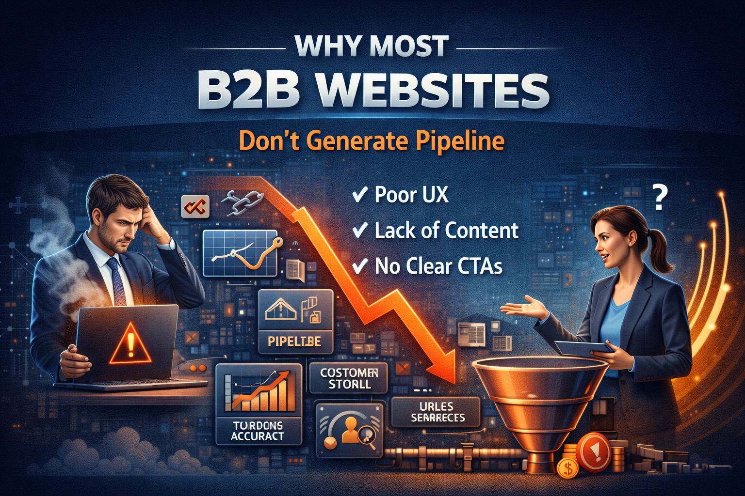 Why Most B2B Websites Don’t Generate Pipeline