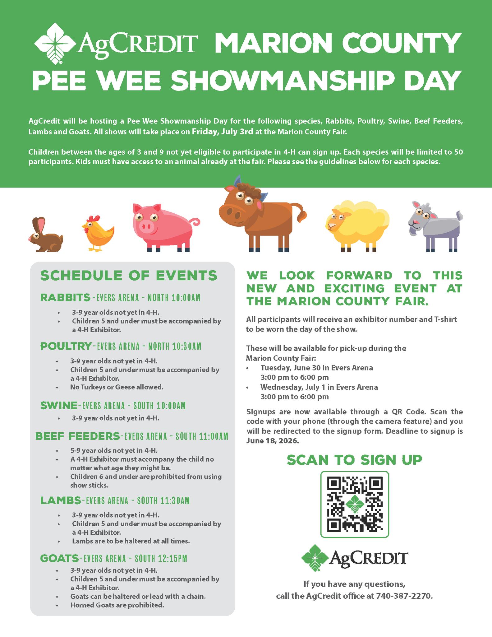 Pee Wee Showmanship Day