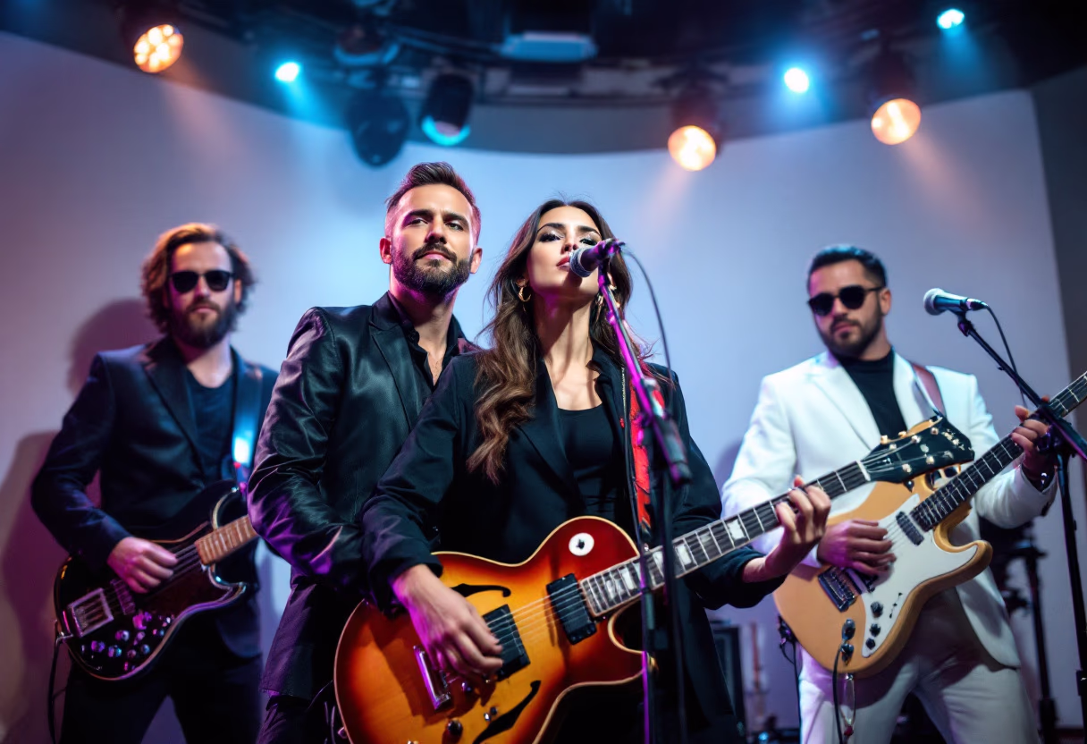 live music performance at a bar & pub