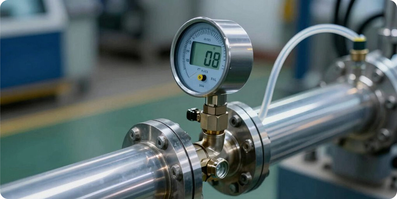 Yellow industrial piping representing real-world measurement solution stories across energy, utilities, and resources
