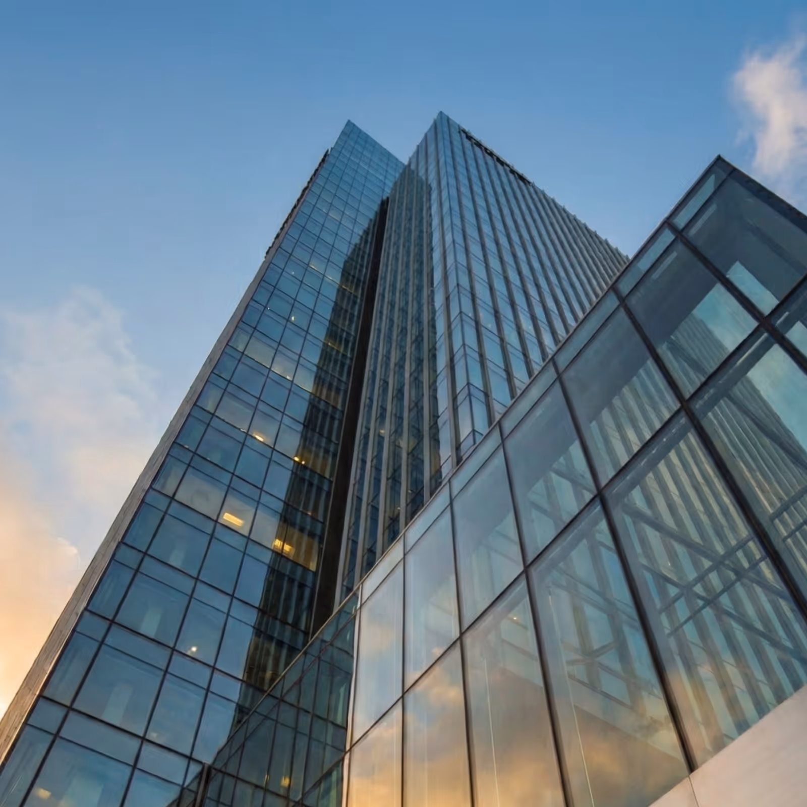 A high-rise building