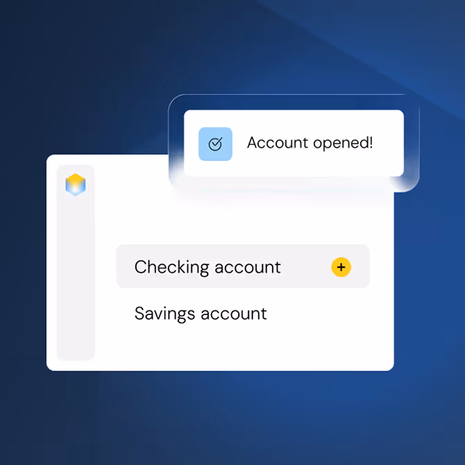 Candescent digital account opening dashboard
