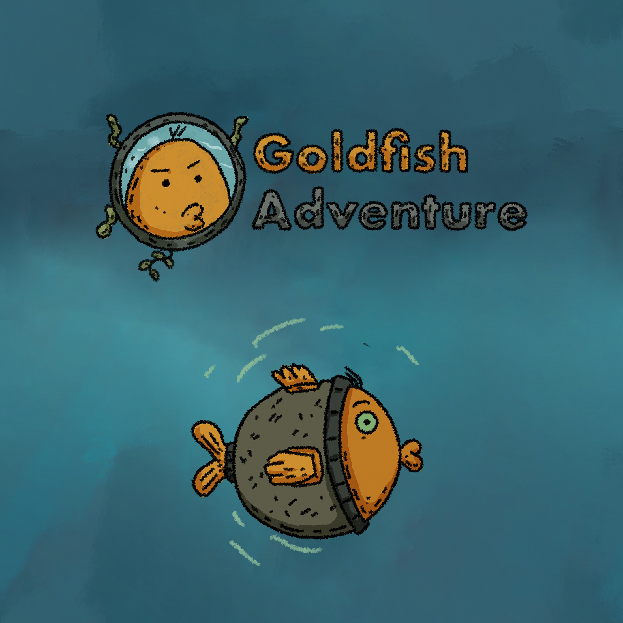 Cover image of the Goldfish Adventure game