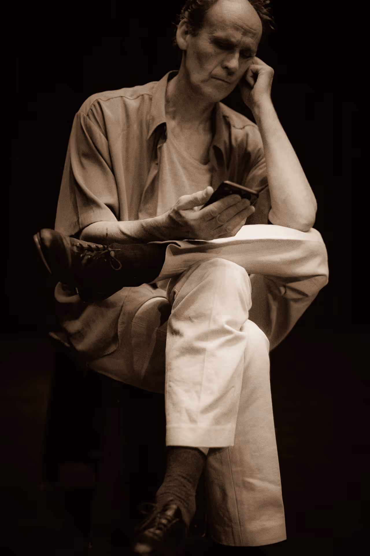 Bill Coleman does not have a third leg, but is deeply involved in the exploration of creativity and from pure will chooses to live without fear.