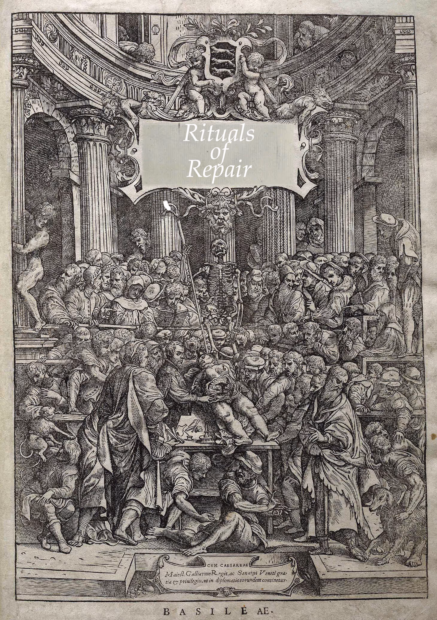 Rituals of Repair, Poster for workshop with Bill Coleman.