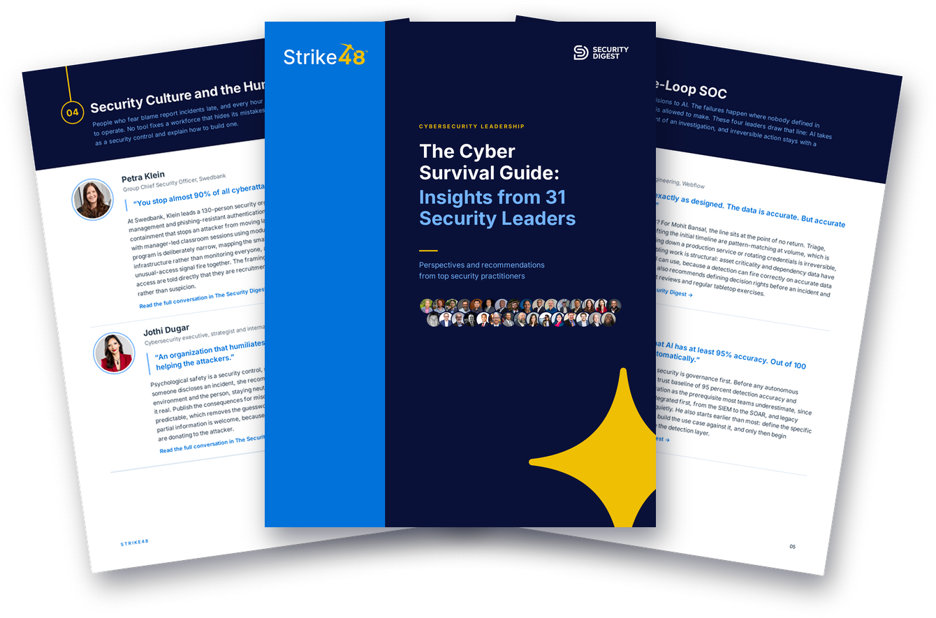 Preview pages from The Cyber Survival Guide: Insights from 31 Security Leaders