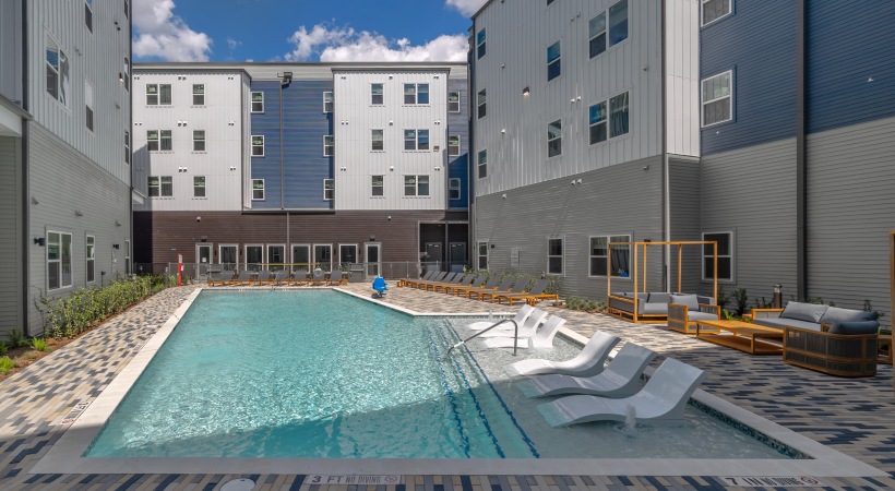 Exterior of building