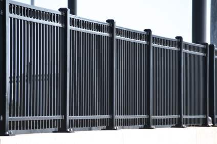 metal fence for house