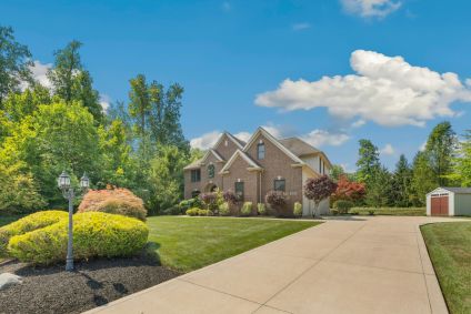 residential driveway and landscape