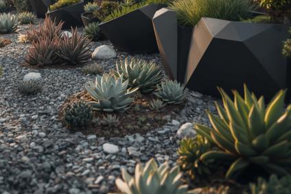 desert style landscape