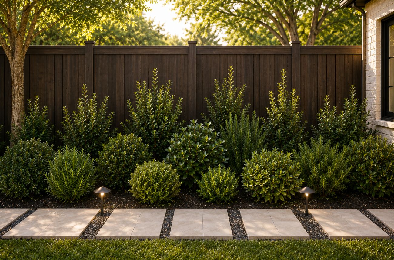 evergreen landscape design