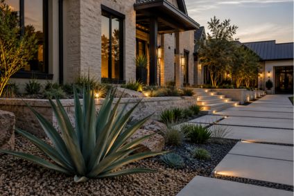 Trending Plants in Modern Desert Landscape Style