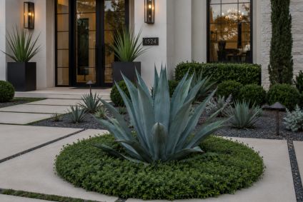 Modern Desert Landscape Front Yard Design Guide