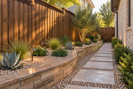 desert style side yard