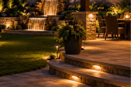 backyard lighting