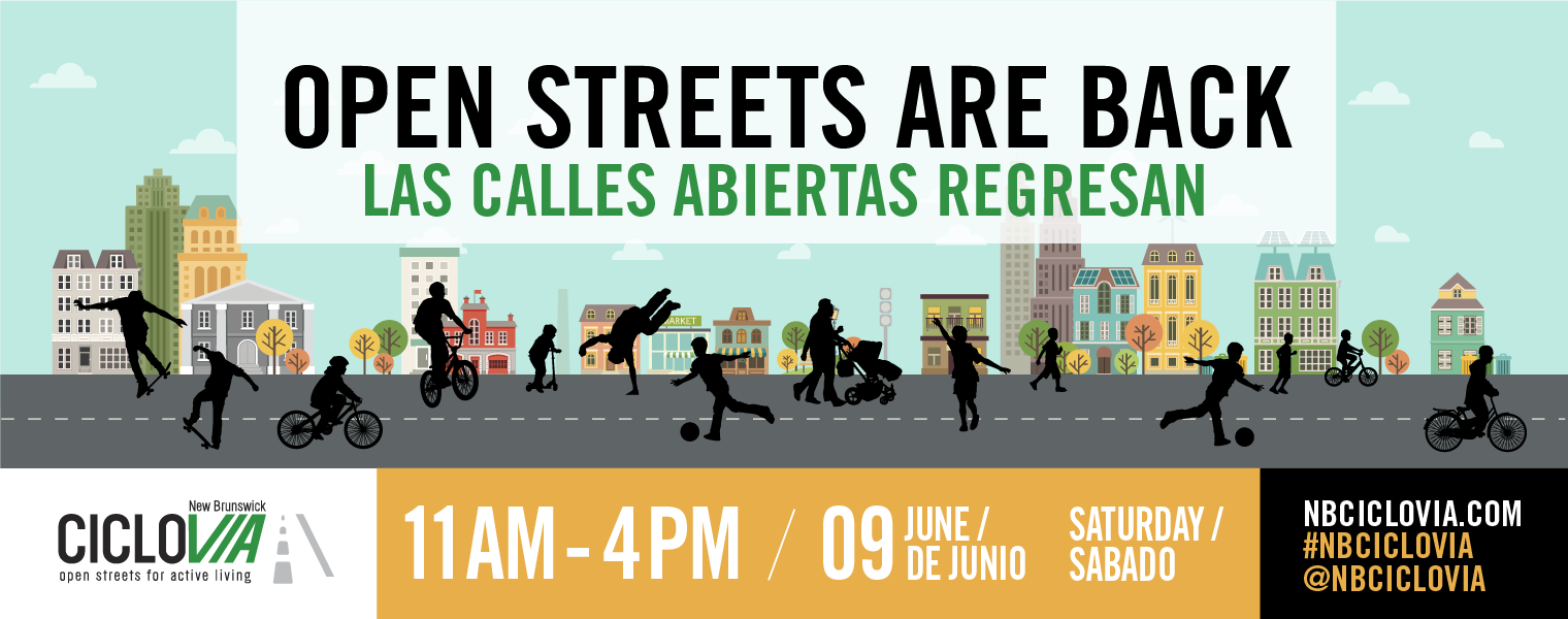 New Brunswick Ciclovia digital banner ad