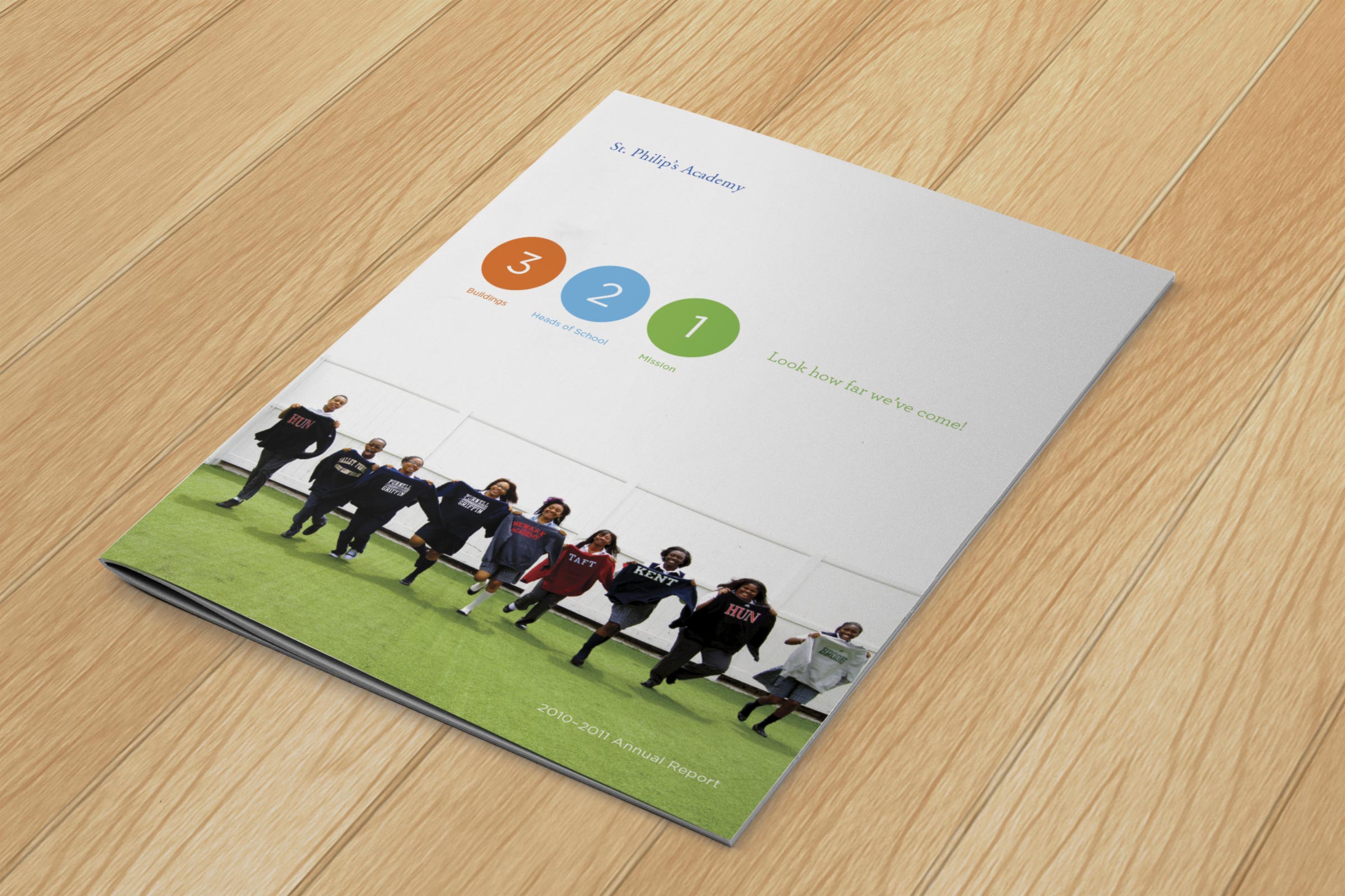 St. Philip's Annual Report publication