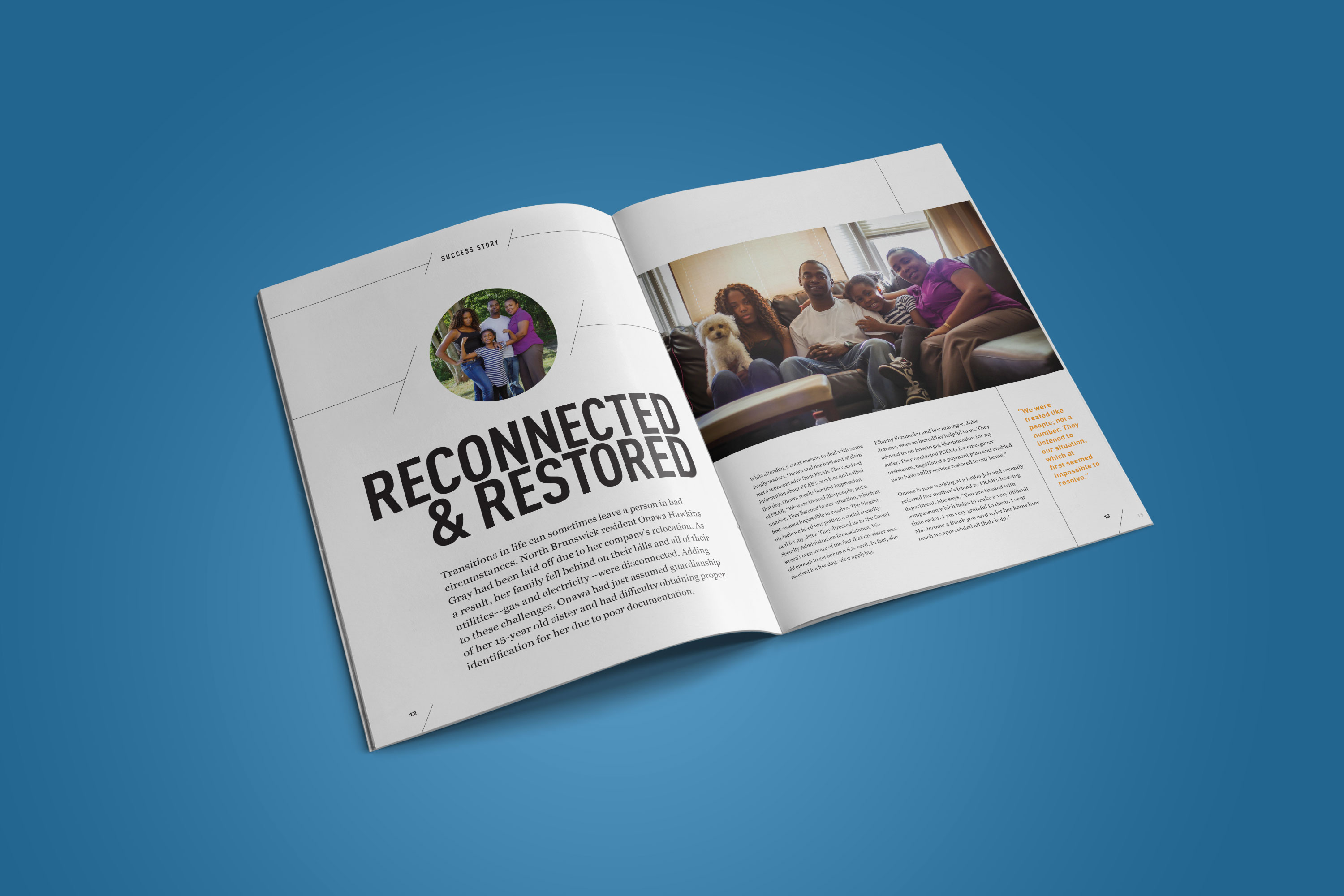 PRAB Impact Report spread