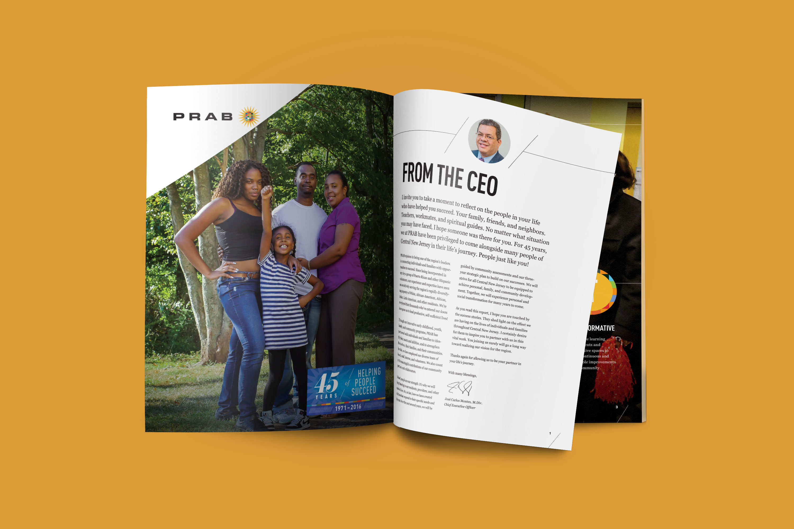 PRAB Impact Report spread